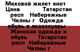 Меховой жилет енот  › Цена ­ 4 000 - Татарстан респ., Набережные Челны г. Одежда, обувь и аксессуары » Женская одежда и обувь   . Татарстан респ.,Набережные Челны г.